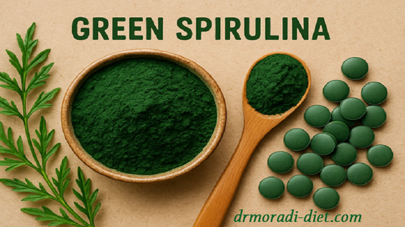 اسپیرولینا سبز
