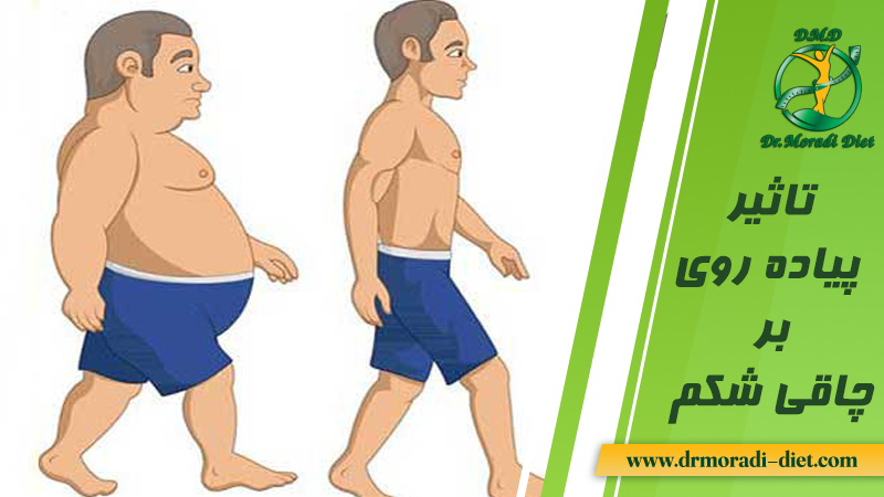 تاثیر پیاده روی بر چاقی شکم از نظر دکتر تغذیه