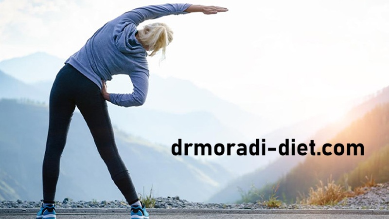 پیاده روی با حرکات کششی موثر برای لاغری از نظر متخصص تغذیه