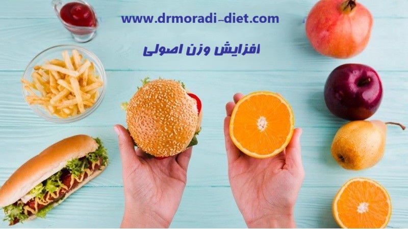 چاق شدن اصولی تحت نظر متخصص تغذیه