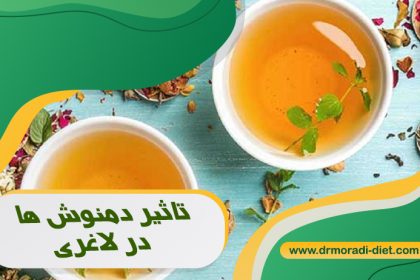 تاثیر دمنوش ها بر لاغری و معرفی چند نمونه تاثیر گذار از نظر متخصص تغذیه