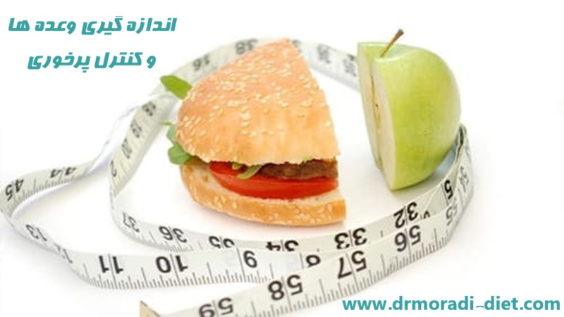 اندازه گیری واحدها و کنترل پرخوری تحت نظر متخصص تغذیه