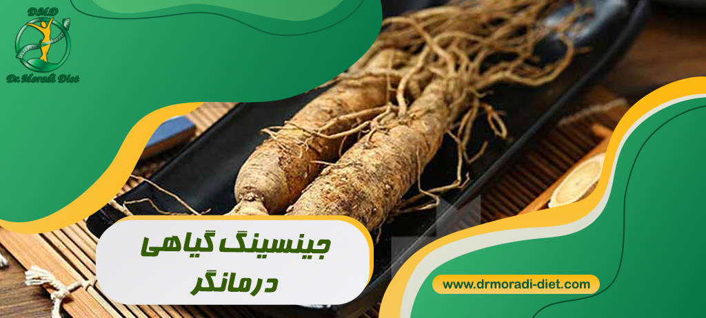 جینسینگ گیاهی درمانگر با مشورت متخصص تغذیه