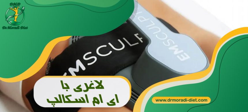 لاغری با ای ام اسکالپ با مشورت متخصص تغذیه