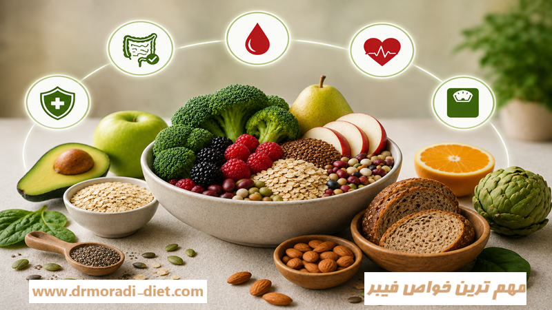 مهم‌ ترین خواص فیبر با مشورت متخصص تغذیه