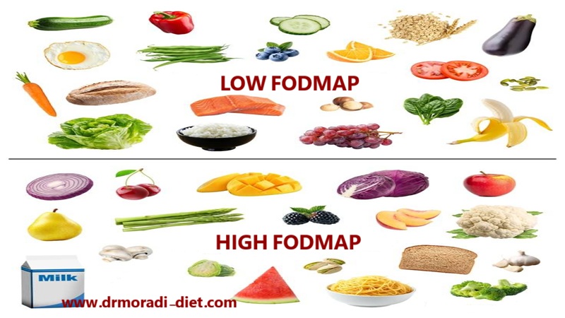 جدول غذاهای کم FODMAP و پر FODMAP از نظر متخصص تغذیه