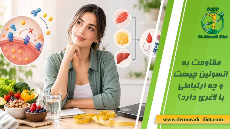 مقاومت به انسولین چیست و چه ارتباطی با لاغری دارد؟ از نظر متخصص تغذیه